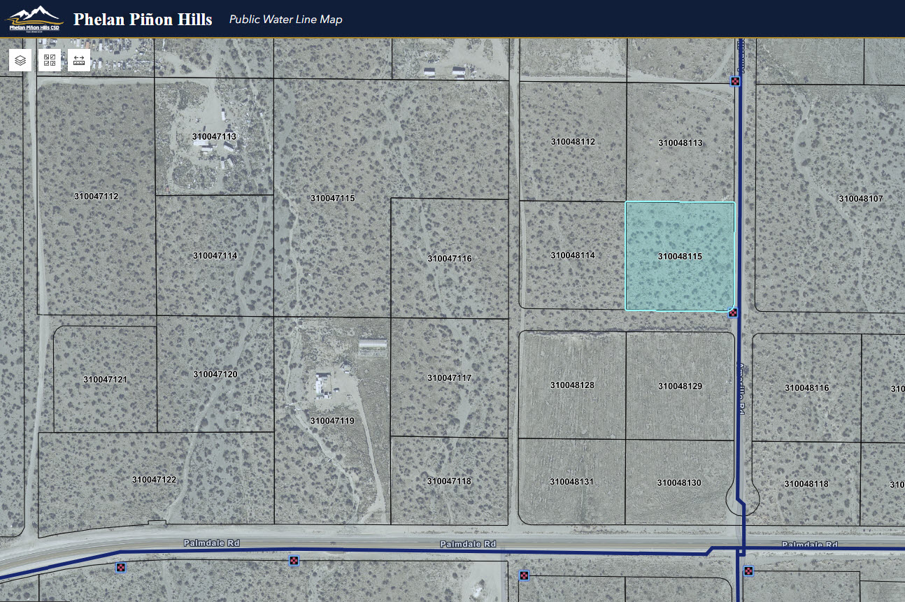 Vacant Land Vacant Lot 2.08-acre close to Paved road property located in Phelan